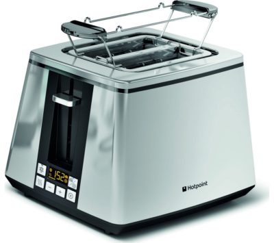 HOTPOINT  Ultimate Collection TT 22E UP0 2-Slice Toaster - Silver